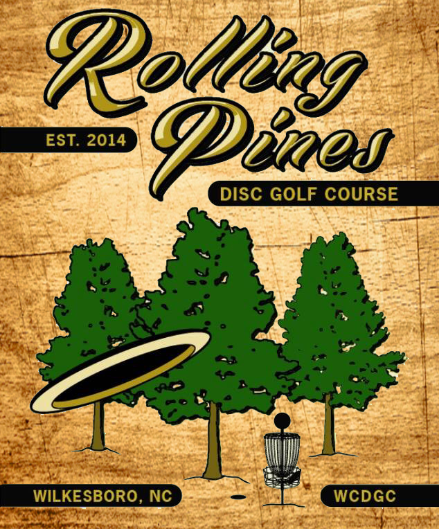 Rolling Pines Disc Golf Course logo